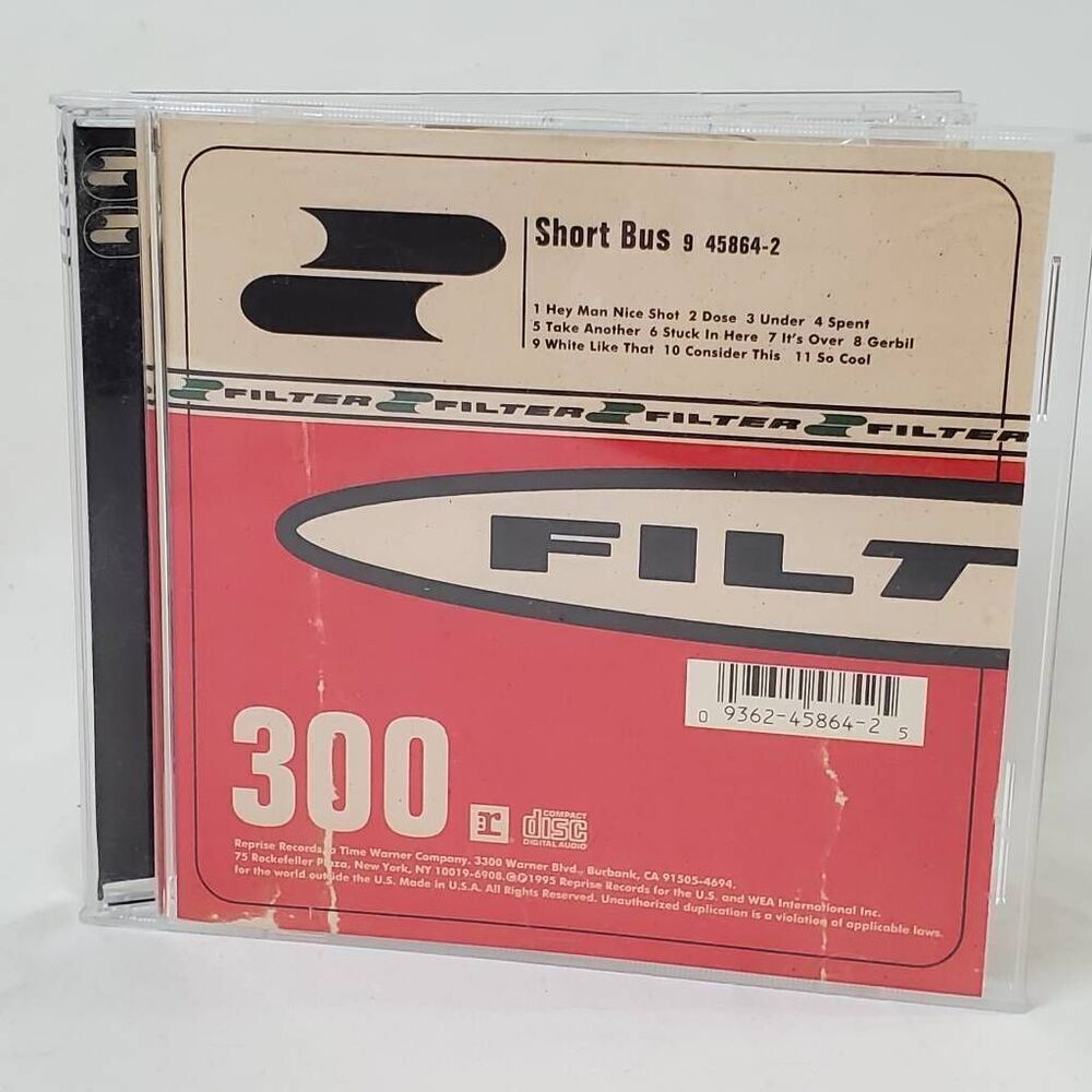 Filter - Short Bus - Reprise (1995, CD)